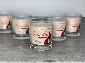 Bougie artisanale - Cannelle