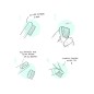 Lot de 2 recharges brosse à dents - Souple
