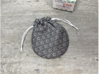 Pochette à shampoing solide - gris