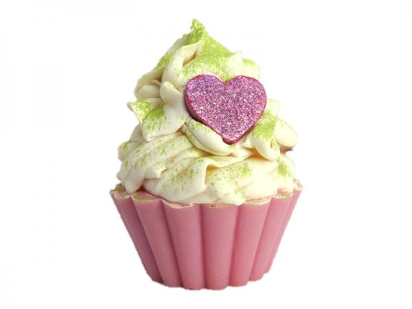 Savon Cupcake coeur