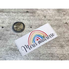 Sticker "Merci maîtresse"