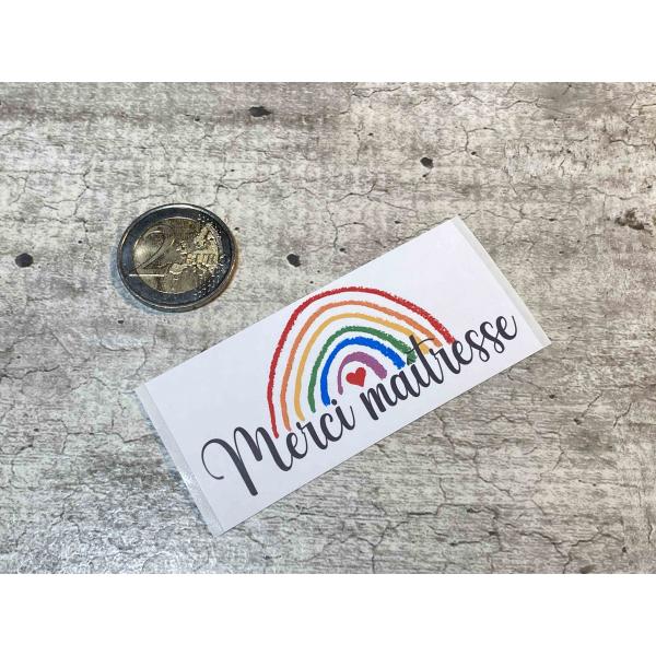 Sticker "Merci maîtresse"