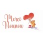 Sticker "Merci Nounou" Sticker "Merci Nounou"