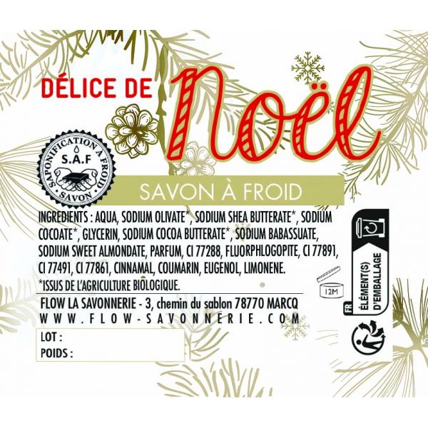 Savon Délice de Noël - Sapin 3D
