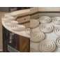 porte savon en grès pyrité