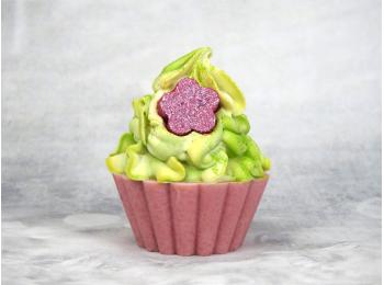savon saponifie à froid cupcake Flower