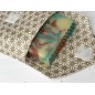 Pochette à savon - or