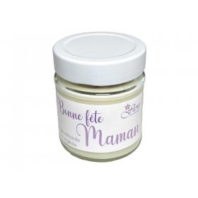 "Bonne fête Maman" Bougie artisanale