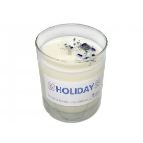 "Holiday" Bougie artisanale 200g