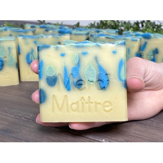 Savon saponifié à froid Lotus Bleu| Flow - La savonnerie