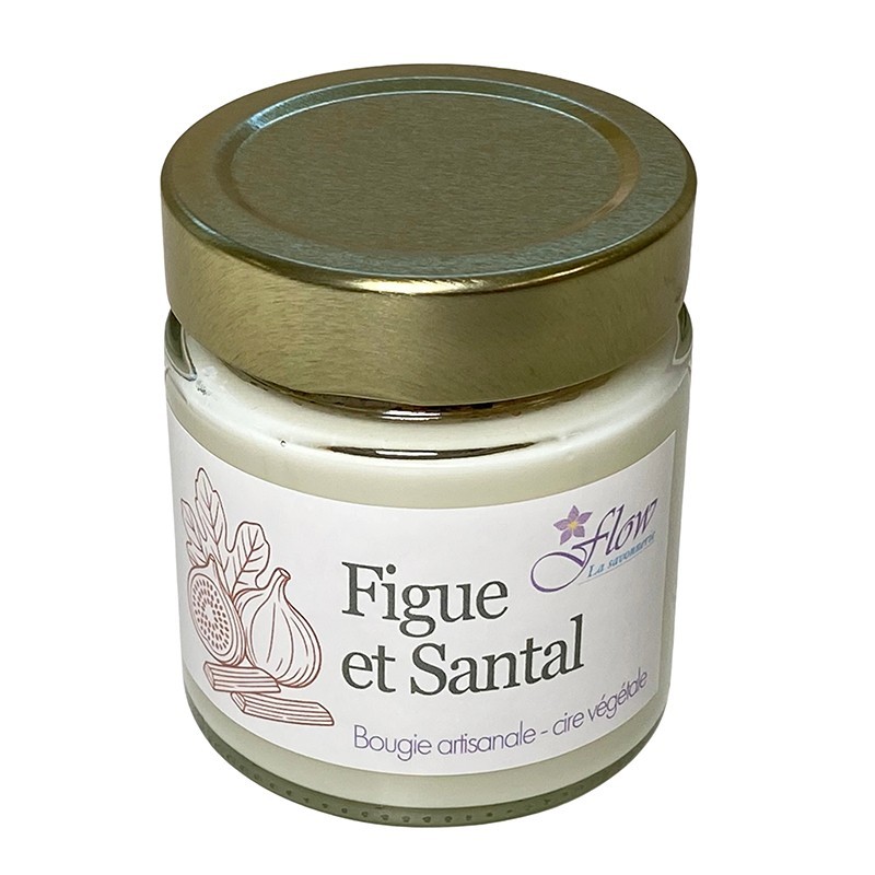 "Figue et santal" Bougie artisanale "Figue et santal" Bougie artisanale