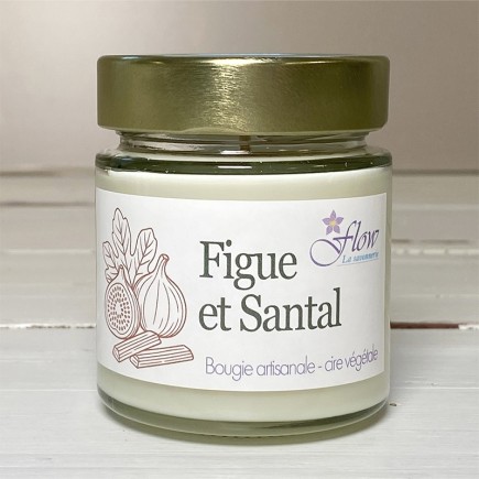 "Figue et santal" Bougie artisanale