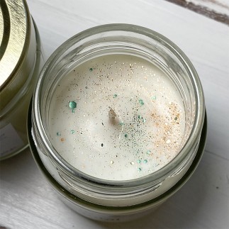 Bougie artisanale  "Figue et santal" végétale - Parfum de Grasse