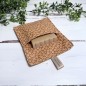 Pochette à savon - terracota