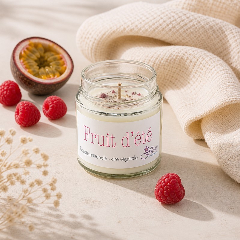 "Fruit dété" Bougie artisanale