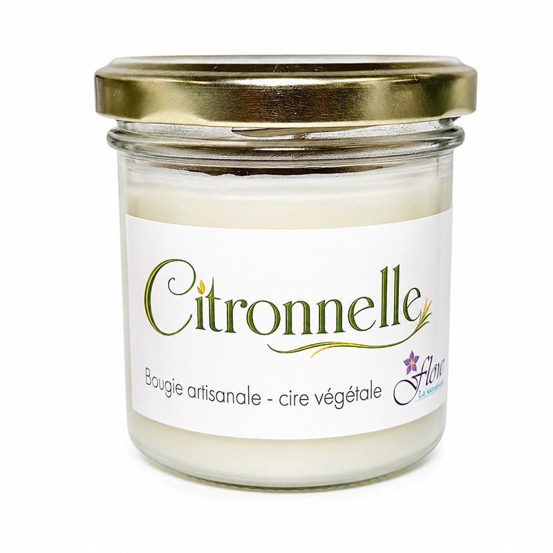 "citronnelle" Bougie artisanale