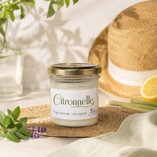 "citronnelle" Bougie artisanale