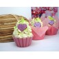 Savon Cupcake coeur
