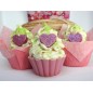 Savon Cupcake coeur