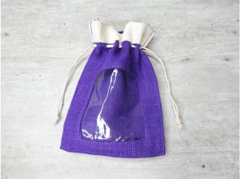Pochon en toile de jute (vide)