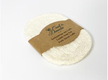 Porte savon en luffa